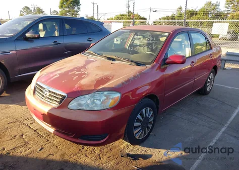 2008 Toyota Corolla Ce/Le/S z USA, uszkodzony, nr VIN 2T1BR32EX8C869859